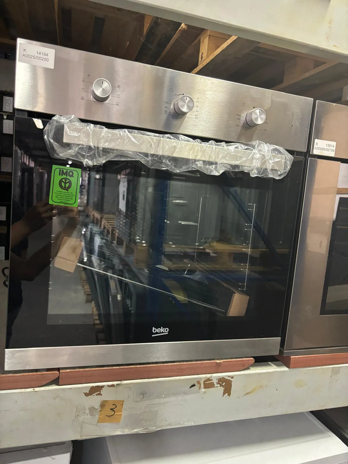 BEKO Forno Elettrico da Incasso Young BIE22101X Capacità 71 L Multifunzione Ventilato Colore Acciaio Inox - immagine 3