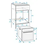 BEKO Forno Elettrico da Incasso Young BIE22101X Capacità 71 L Multifunzione Ventilato Colore Acciaio Inox - immagine 2