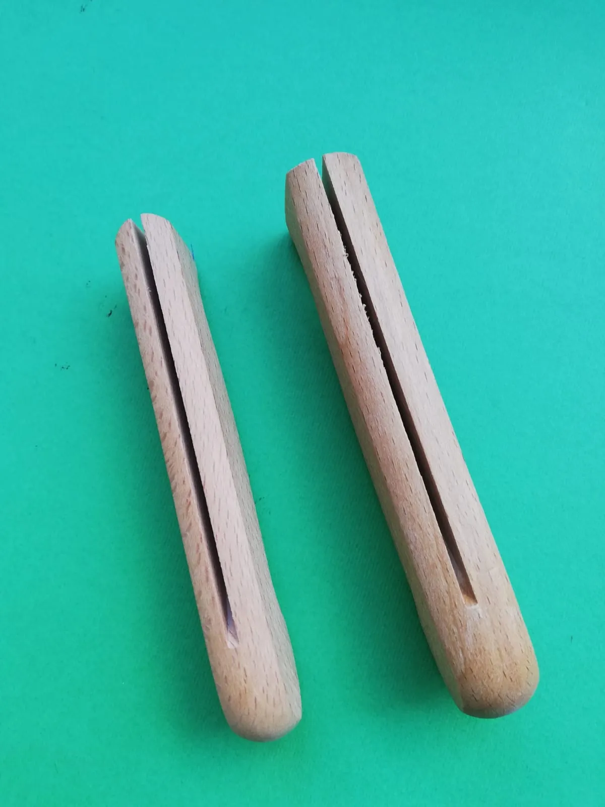 Manico di legno grezzo per coltello cucina - immagine 2