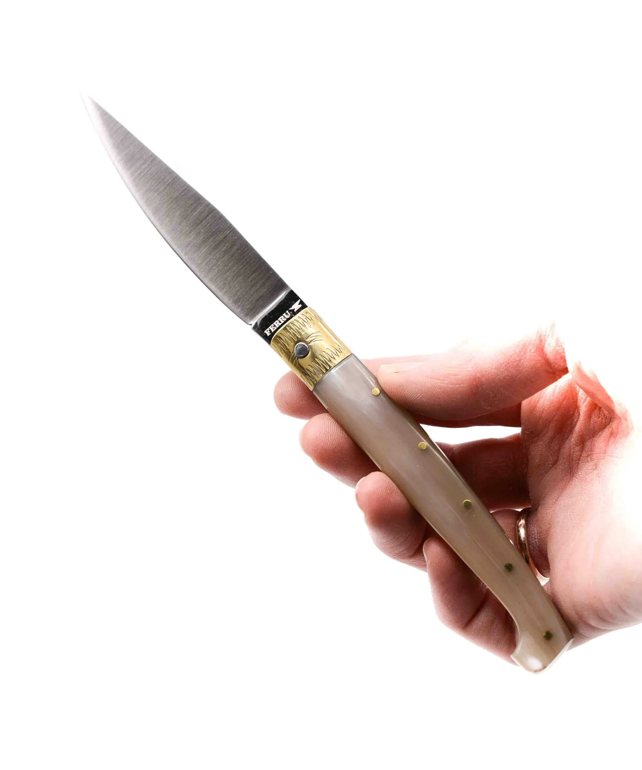 Ferru Pattada Testina Ottone 20cm - immagine 2