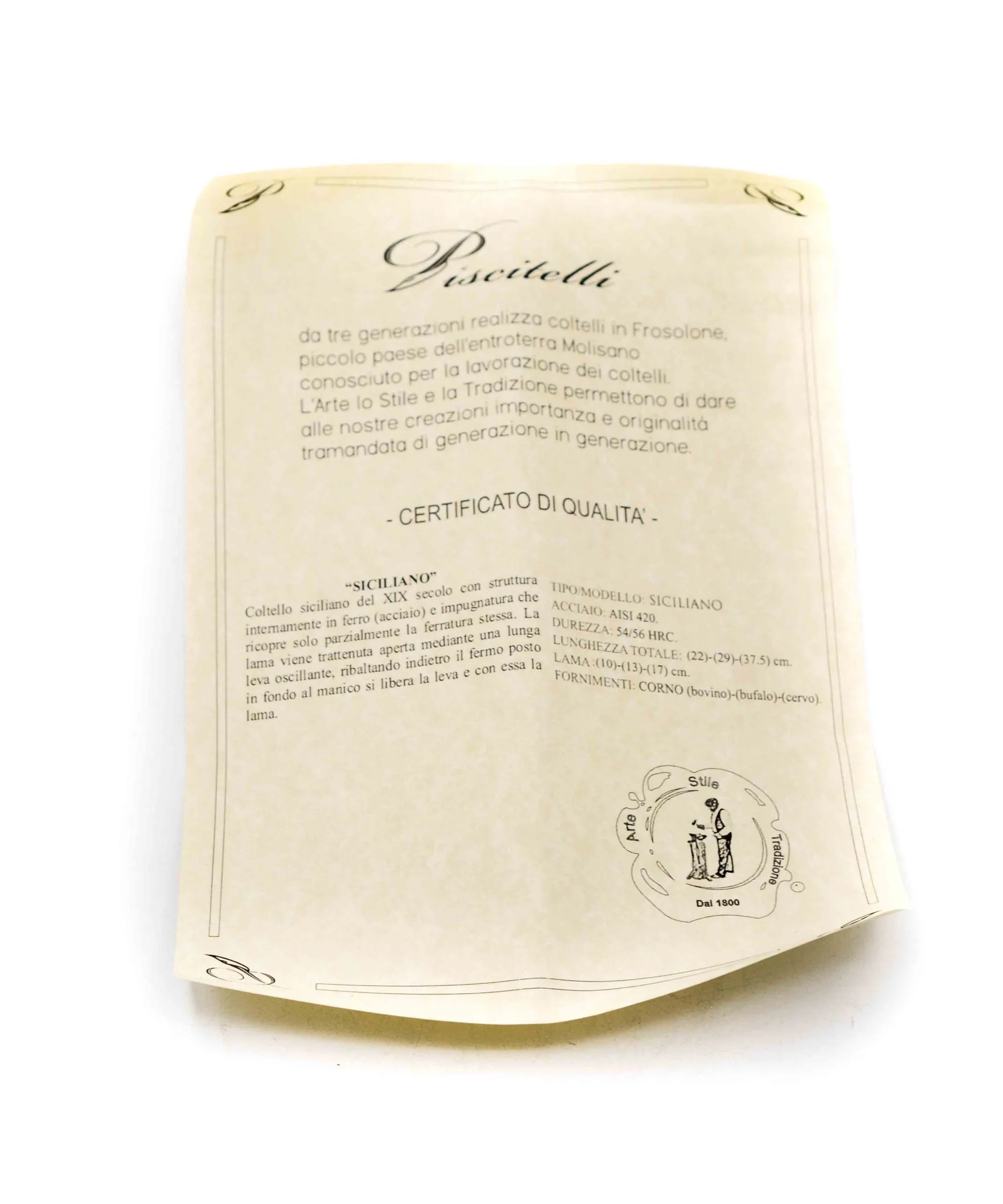 Piscitelli Siciliano a Pompa Traforato 37cm - immagine 7