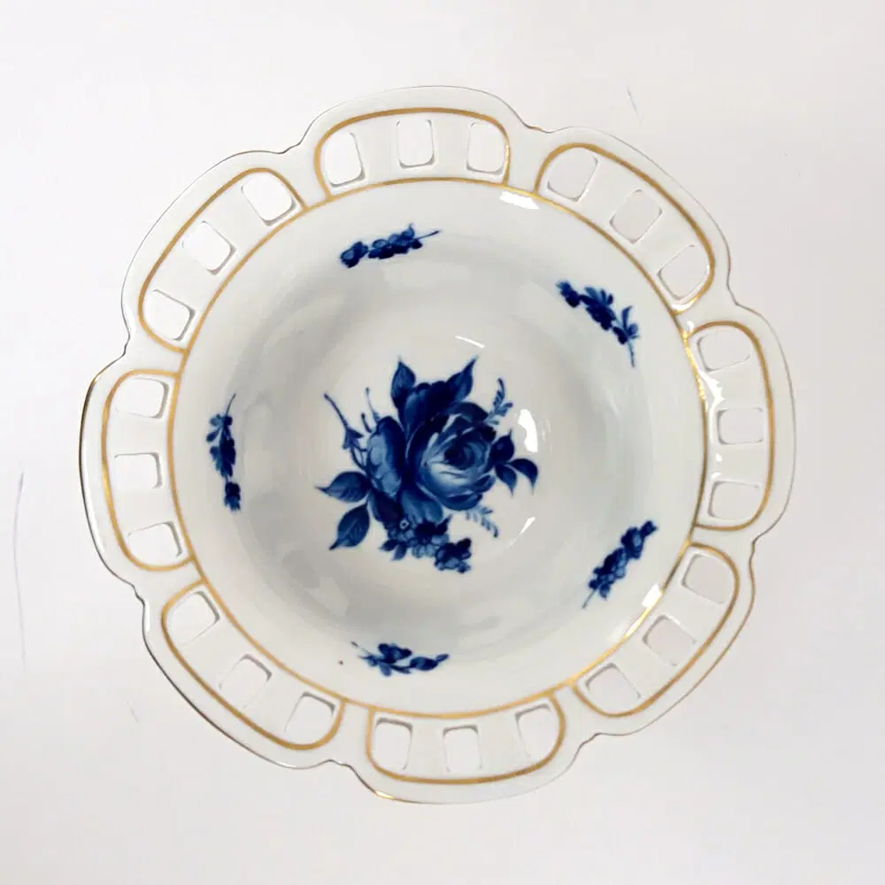 Alzata in ceramica in stile Capodimonte - immagine 5