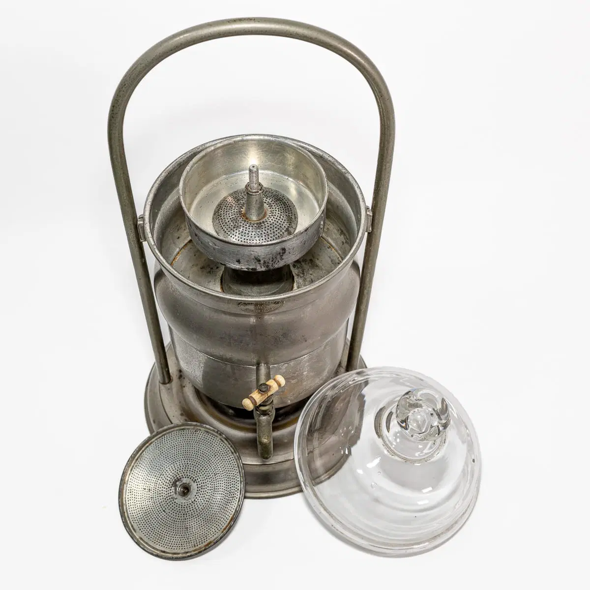 Antica caffettiera fontana a vapore Carlo Sigismund - immagine 7