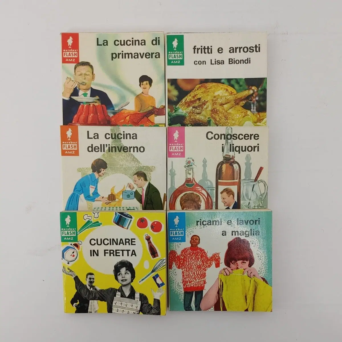 6 Libretti Marabout Flash AMZ Milano vintage