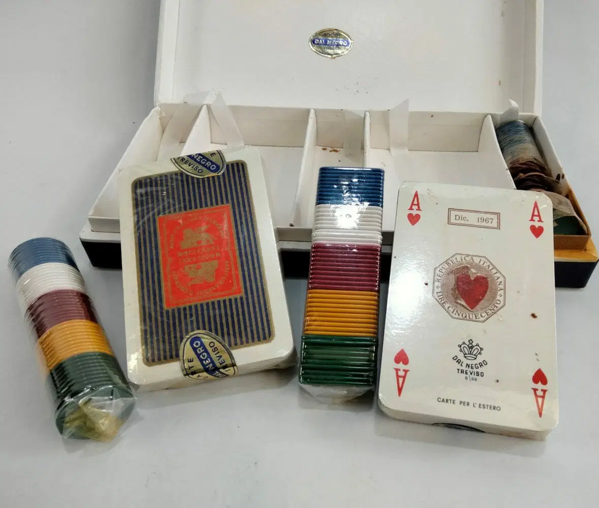 Astuccio poker Dal Negro anno 1967 ed. Assicurazioni Generali - immagine 5