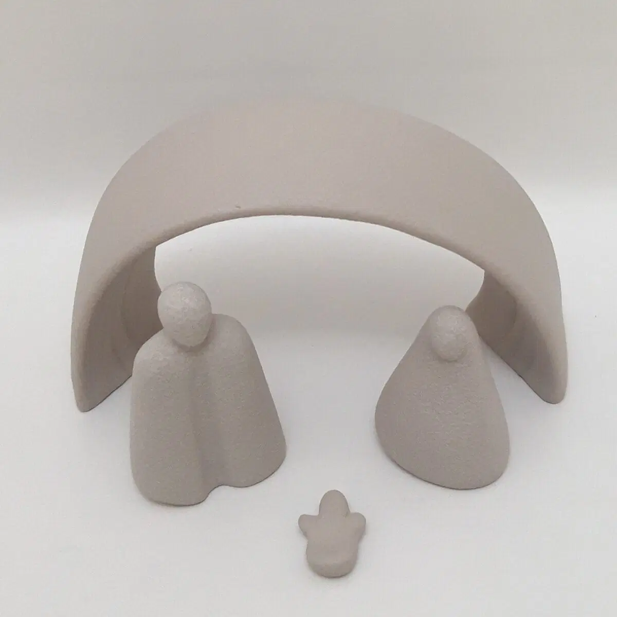 Presepe in ceramica tipo Gres - immagine 3