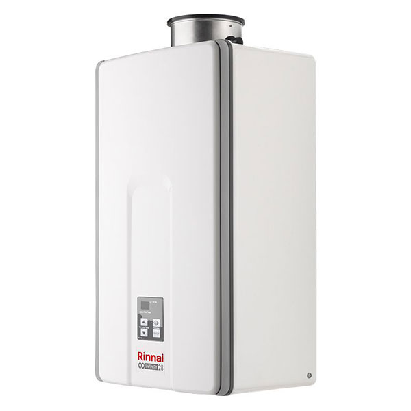 RINNAI – SCALDABAGNO A GAS LT. 28 DA INTERNO INFINITY 28i GPL CON KIT FUMI