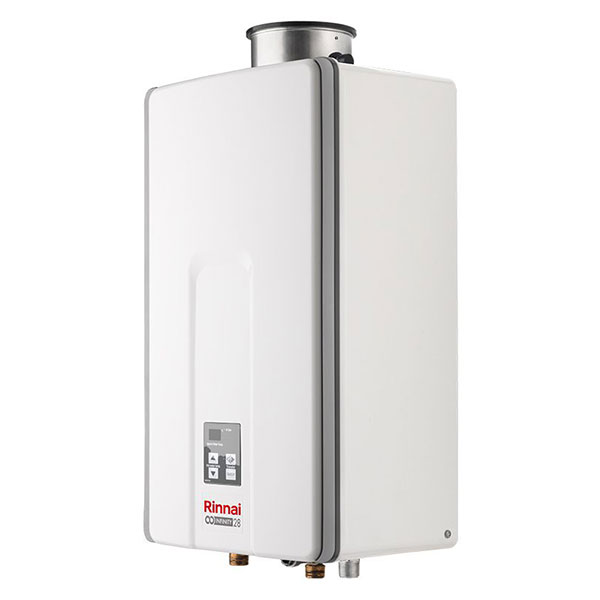 RINNAI – SCALDABAGNO A GAS LT. 28 DA INTERNO INFINITY 28i GPL CON KIT FUMI - immagine 3