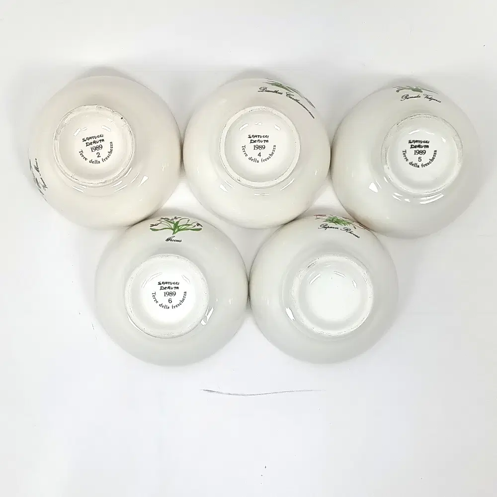 Ciotole Santucci Deruta con piattino - immagine 5