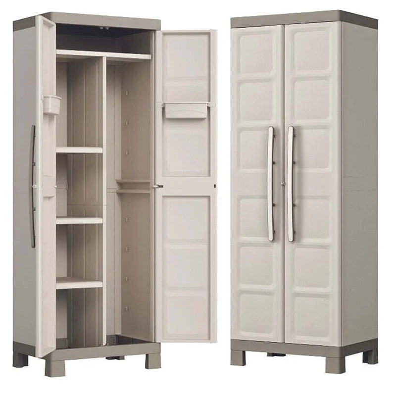 Armadio portascope excellence Keter 65 X 45 X 182 cm in plastica 4 ripiani