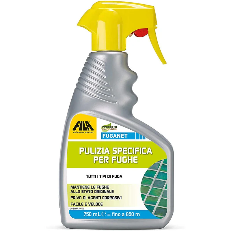 Pulitore per fughe Fila Fuganet 750 ml professionale