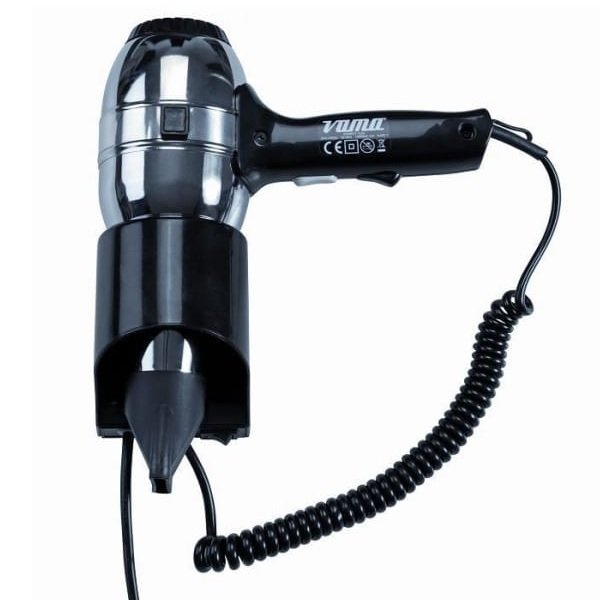 Asciugacapelli professionale per hotel in acciaio e abs Eternity