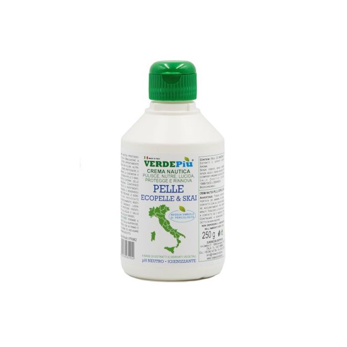 Crema nautica bio pelle, ecopelle & skai Verdepiù (x13)