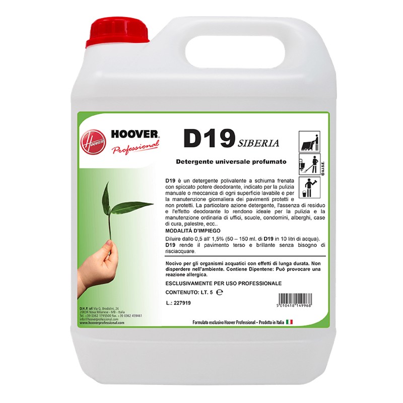 Detergente universale profumato D19 Siberia (x4)