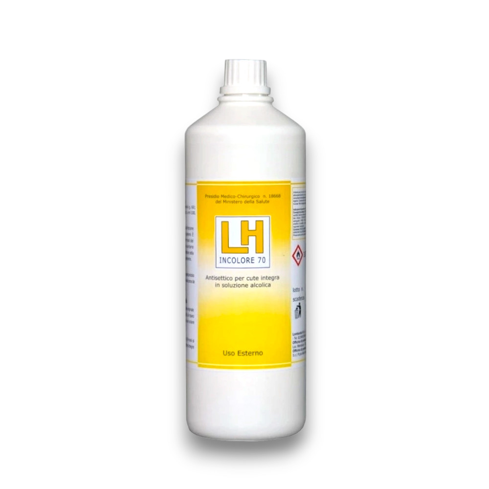 Disinfettante liquido in soluzione alcolica LH Incolore 70