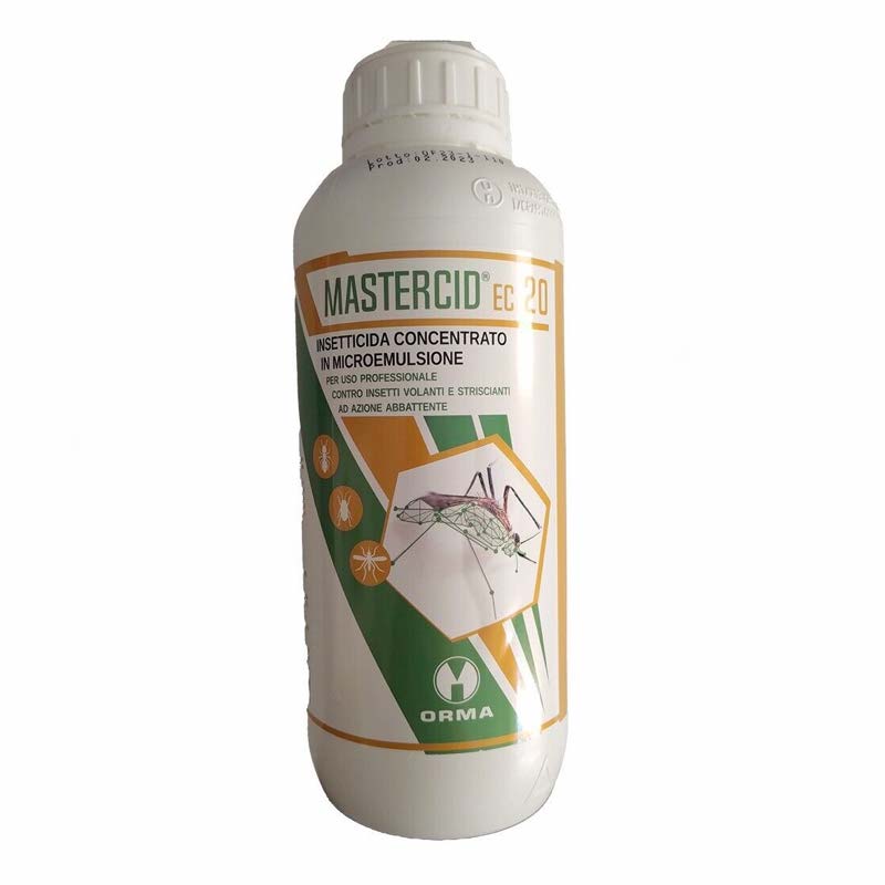 Insetticida concentrato cipermetrina piretro Mastercid EC20 (x6-x2)