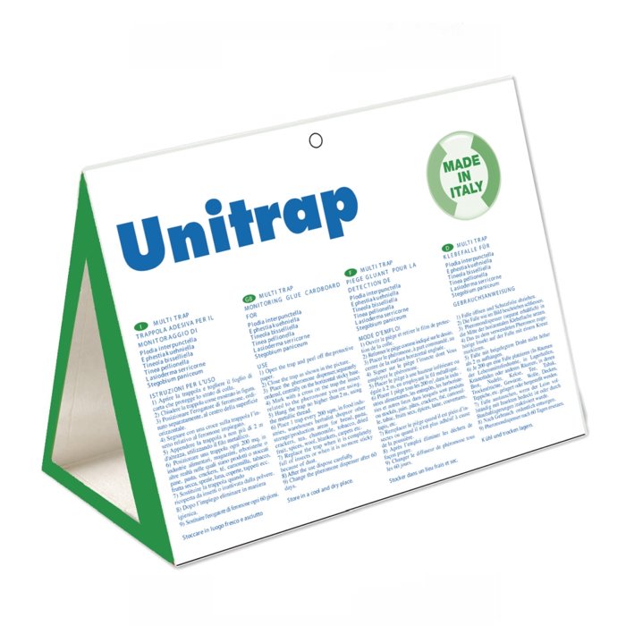Trappola collante per infestanti delle derrate Unitrap (x200)
