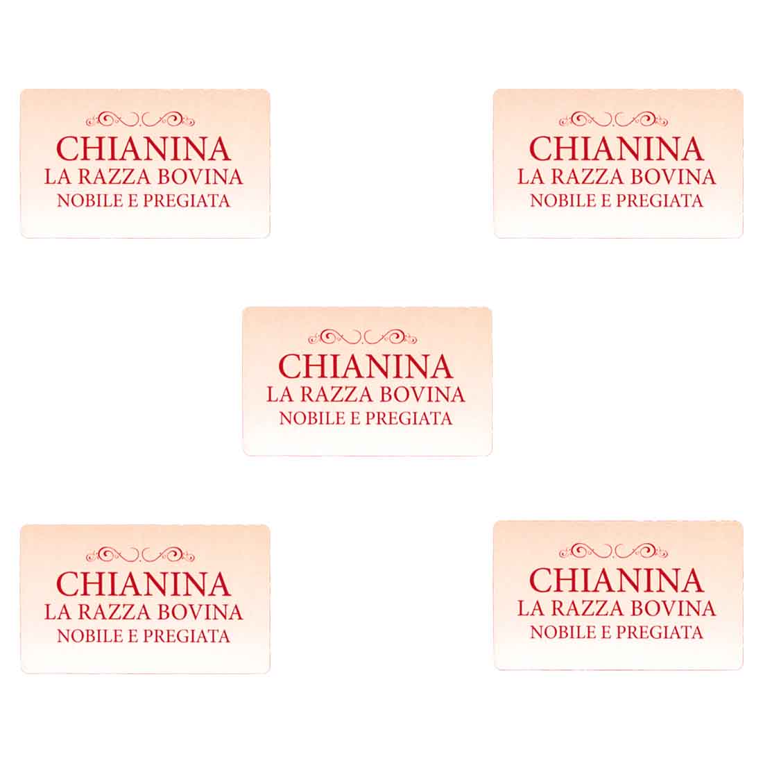Etichette adesive per carne – Bollini autoadesivi per salumeria e macelleria, 1000 pezzi - immagine 3