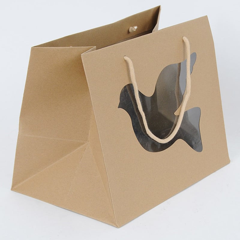 Shopper carta kraft Pasqua: Stile e praticità per i tuoi regali pasquali – Confezione da 4 pezzi - immagine 5