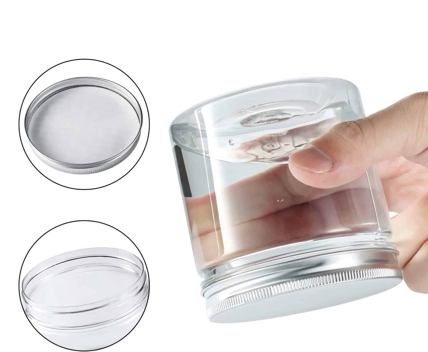 Contenitori di Plastica con Coperchio per Alimenti Liquidi: Conservazione Sicura ed Efficace. Confezioni da 6 pezzi - immagine 2