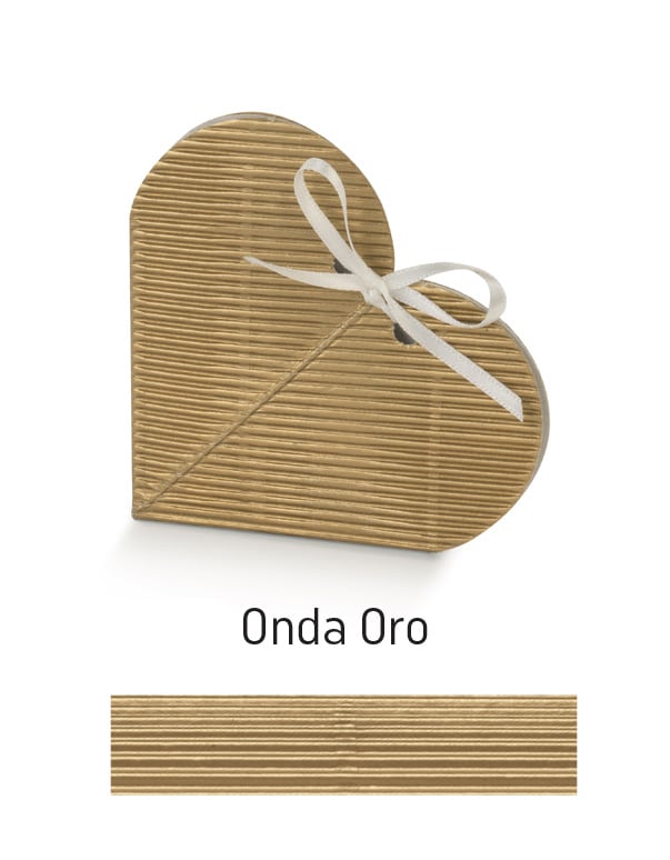 Scatoline per bomboniere a cuore 65×15 mm: Scatoline portaconfetti in carta di alta qualità per le tue cerimonie - immagine 8