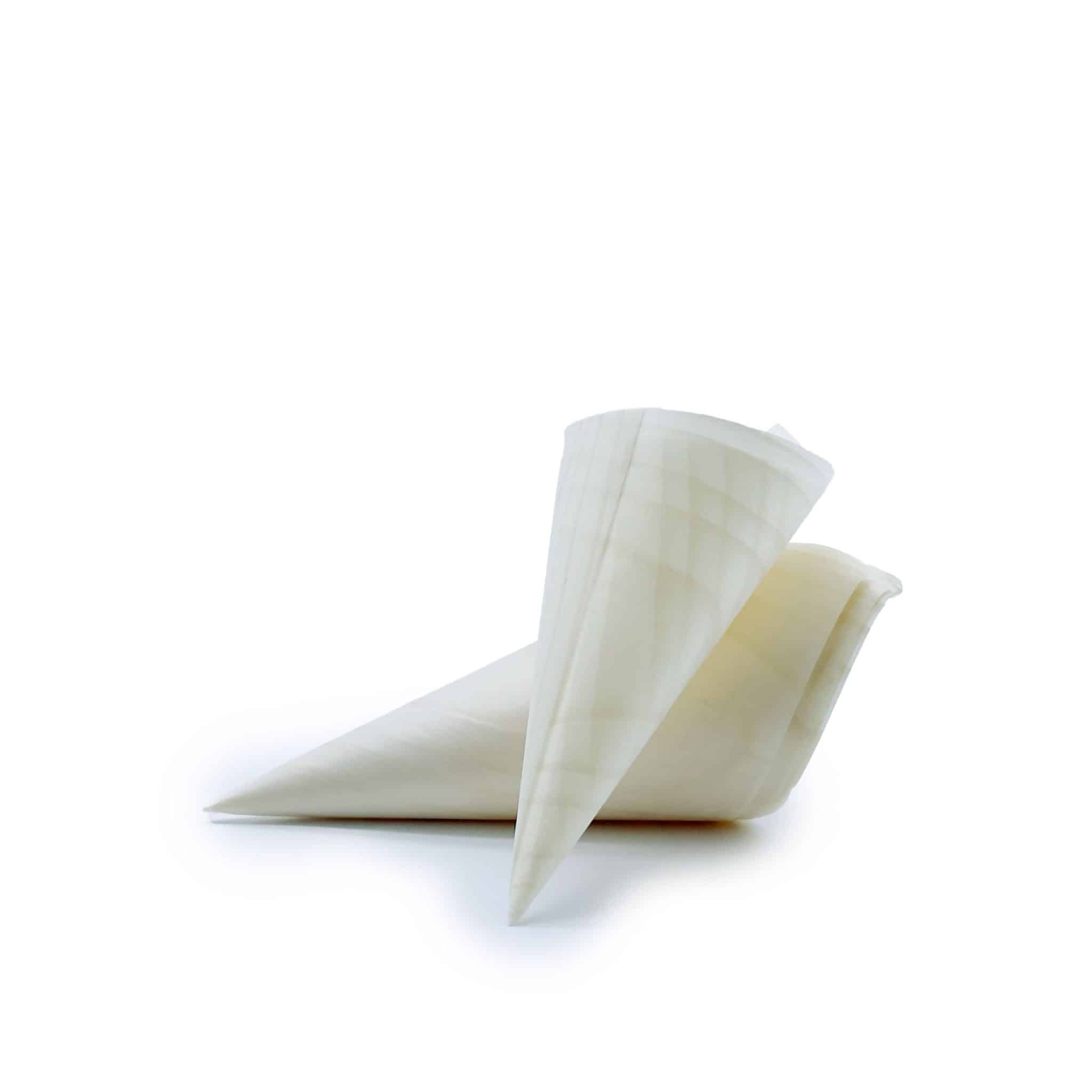 Confezione da 50 Coni Finger Food in Legno di Pino – Per Gustosi Antipasti Croccanti - immagine 3