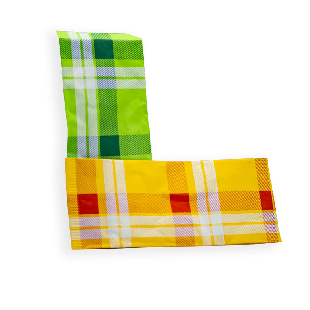 Tovaglioli portaposate in carta paglia, sacchetti in carta per posate con tovagliolo 38×38 cm vari colori 1000 pezzi