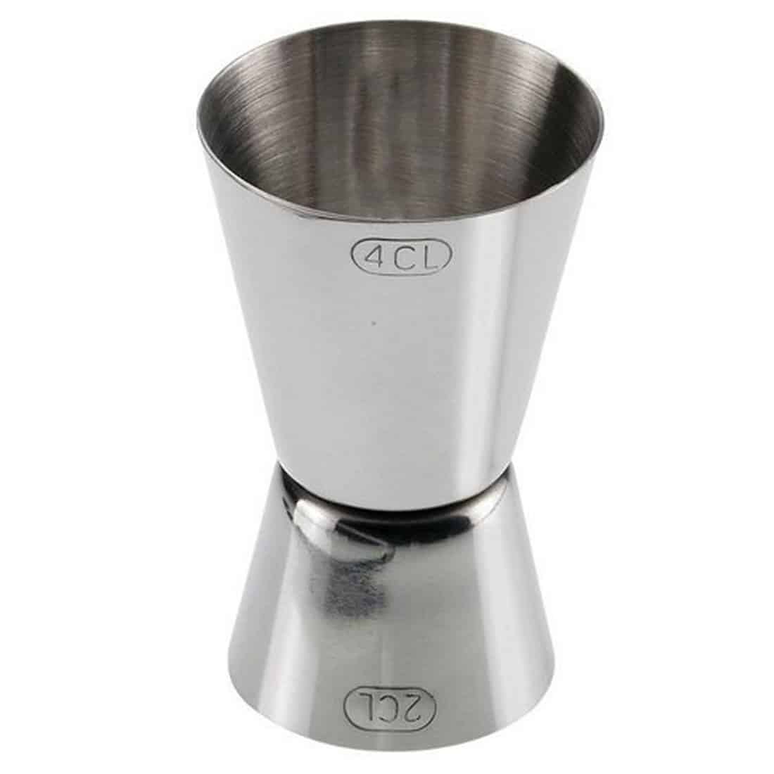 Misurino Cocktail Doppio 20/40ml in Acciaio Inox – Jigger Professionale