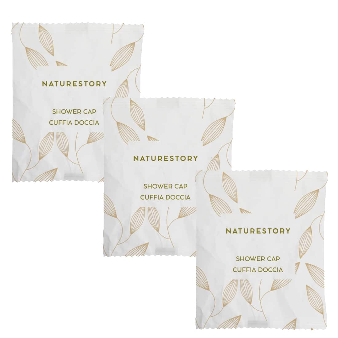 Cuffie capelli monouso imbustata singolarmente 1000 pezzi