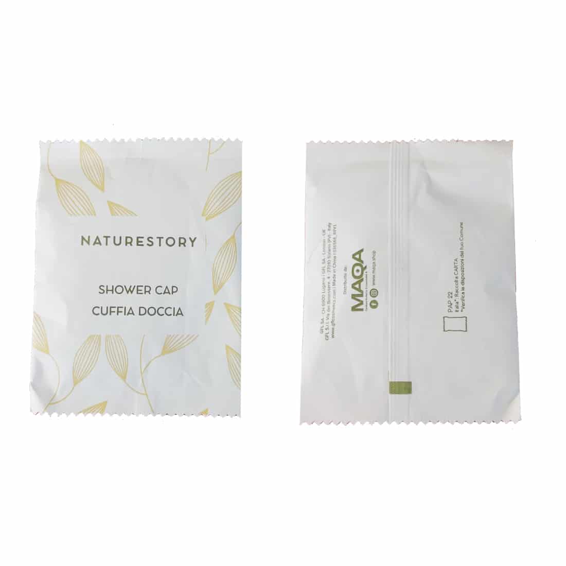 Cuffie capelli monouso imbustata singolarmente 1000 pezzi - immagine 4