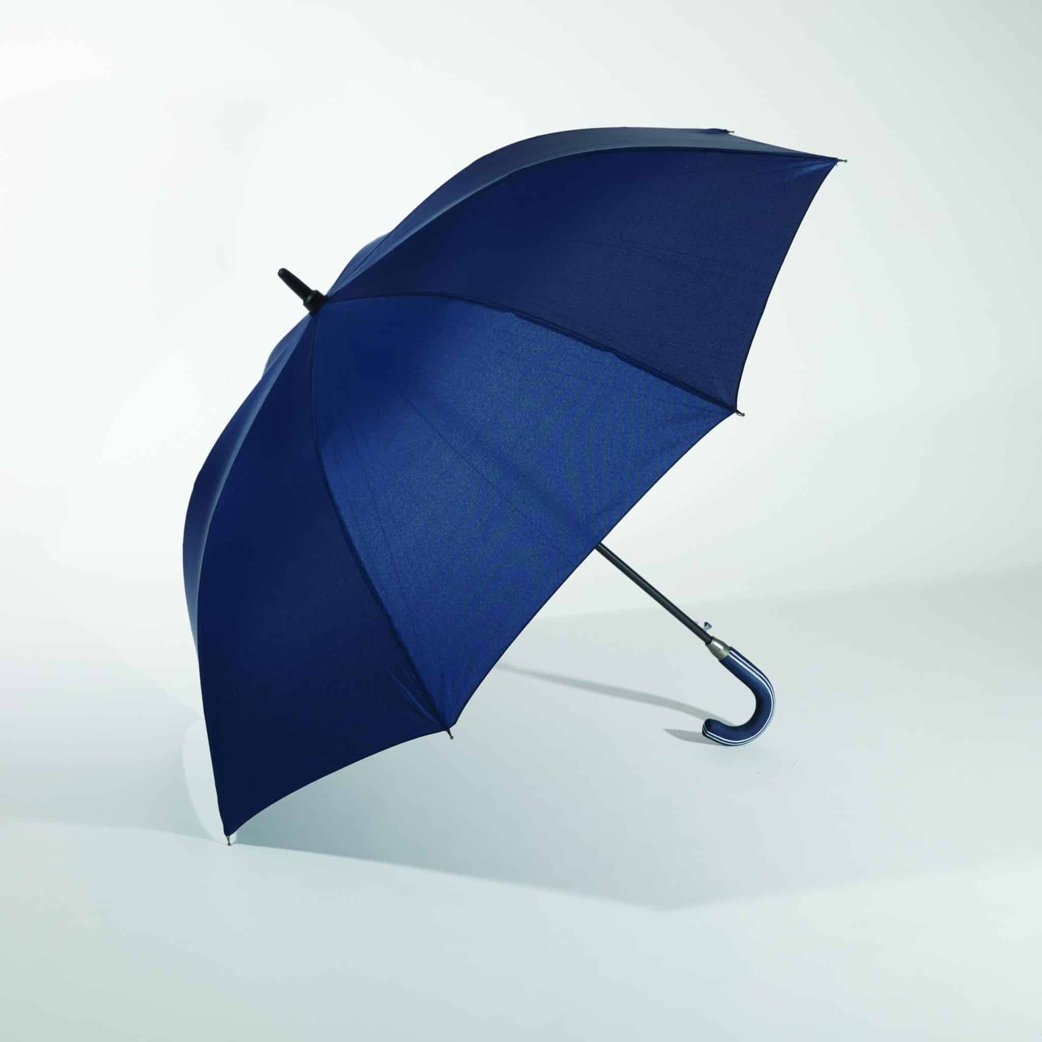 Ombrello grande in Tessuto “Pongee” con Apertura automatica e Manico in Spugna | 4 Colori – H 95 cm, D 113 cm - immagine 3