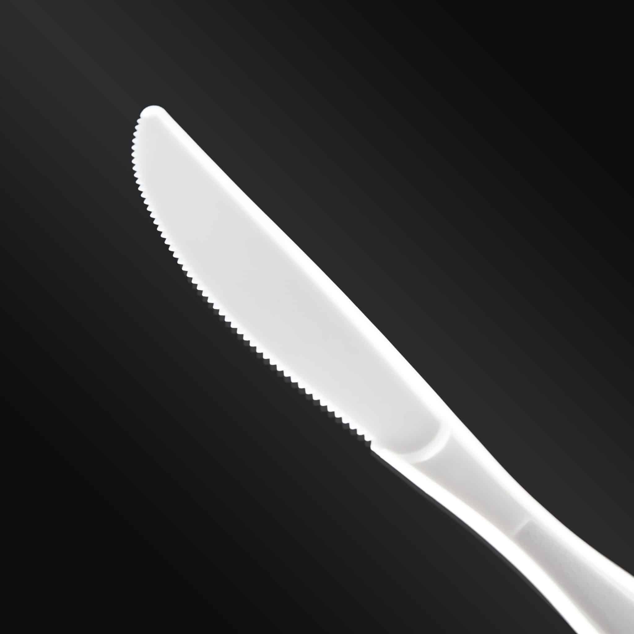 MAQA BIS Posate Forchetta + Coltello & Tovagliolo Riutilizzabili – 1 Confezione da 100 pz. - immagine 6